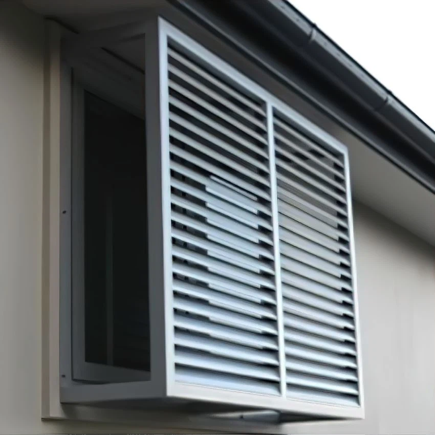 Aluminium Louvers door Aluminium Louvers door