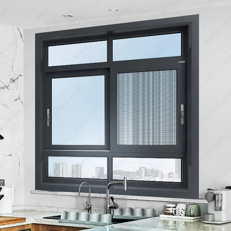 Tingkap Gelongsor Aluminium yang Elegan