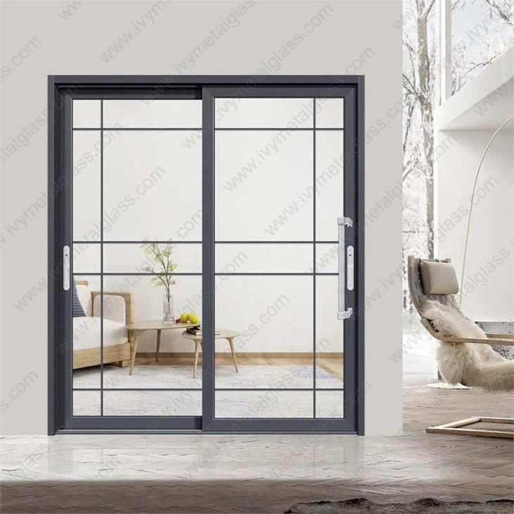 Aluminum Frame Glass Sliding Door