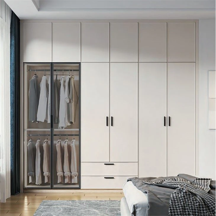 Almari Pakaian Beige