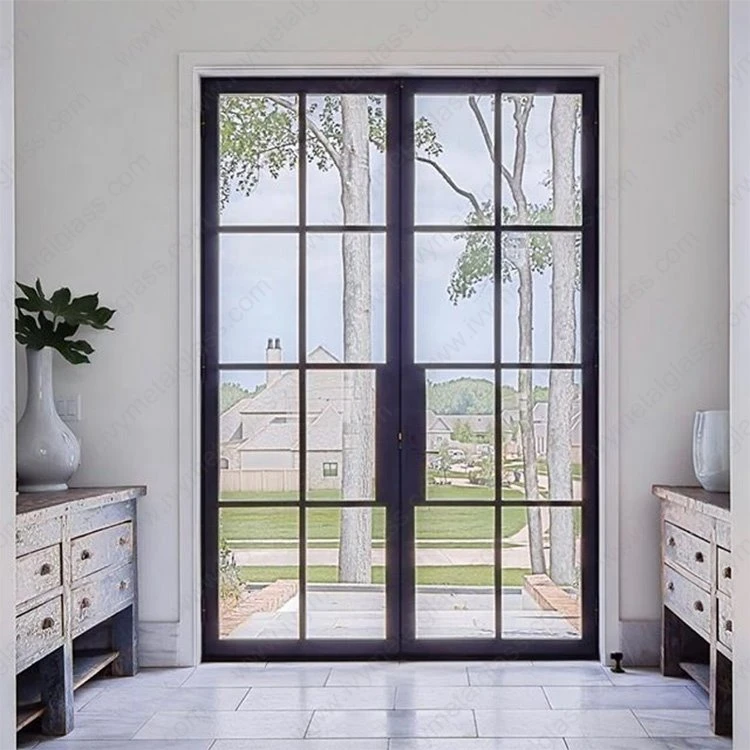 Pintu Aluminium Berengsel Berganda