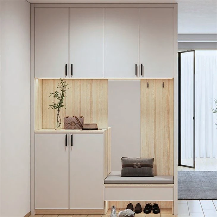 Kabinet Pintu Masuk Kayu Tiruan
