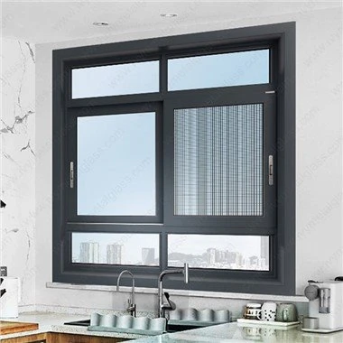 Tingkap Gelongsor Aluminium yang Elegan