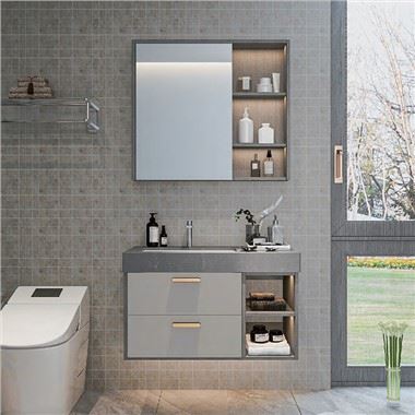 Kabinet Bilik Mandi Permukaan Aluminium
