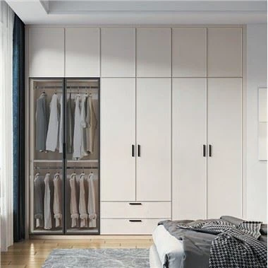 Almari Pakaian Beige
